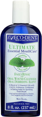 ECO DENT: Mouthwash Daily Rinse Mint, 8 oz