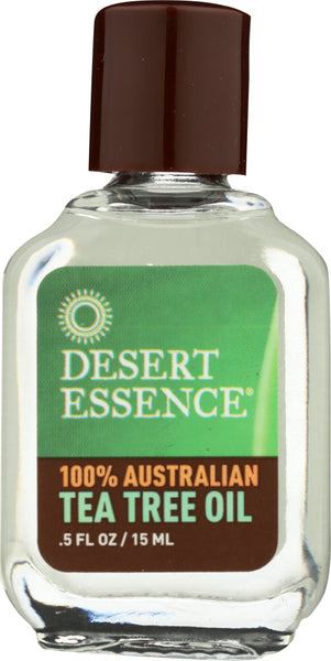 DESERT ESSENCE: 100% Australian Tea Tree Oil, 0.5 oz