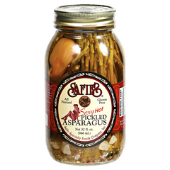 SAFIE: Spicy Hot Pickled Asparagus, 32 oz