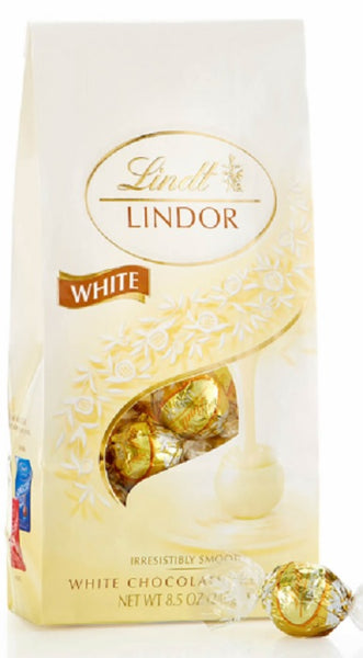 LINDT: Truffle White Chocolate Bag, 8.5 oz
