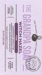 GRANDPAS: SOAP BAR WITCH HAZEL (4.250 OZ)