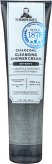 GRANDPAS: Charcoal Cleansing Shower Cream, 9.5 oz