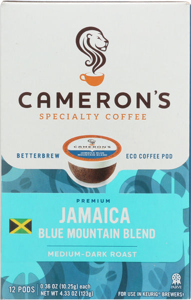 CAMERONS COFFEE: Jamaica Blue Mountain Coffee Ss, 4.33 oz