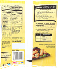 LING LING: Mini Chicken Spring Rolls, 11 oz