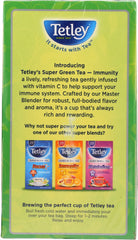 TETLEY: Tea Green Lemon Honey, 1.41 oz