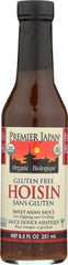 PREMIER JAPAN: Organic Hoisin Wheat Free Sauce, 8.5 oz