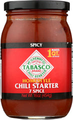 TABASCO: Chili Starter Recipe 7 Spice Spicy, 16 oz