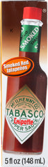 TABASCO: Chipotle Pepper Sauce Smoked, 5 oz