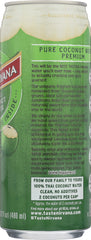 TASTE NIRVANA: Real Coconut Water in Can, 16.2 oz