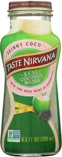 TASTE NIRVANA: Coco Skinny Coconut Water, 9.5 oz