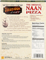 TANDOOR CHEF: Naan Pizza Margherita, 7.8 oz