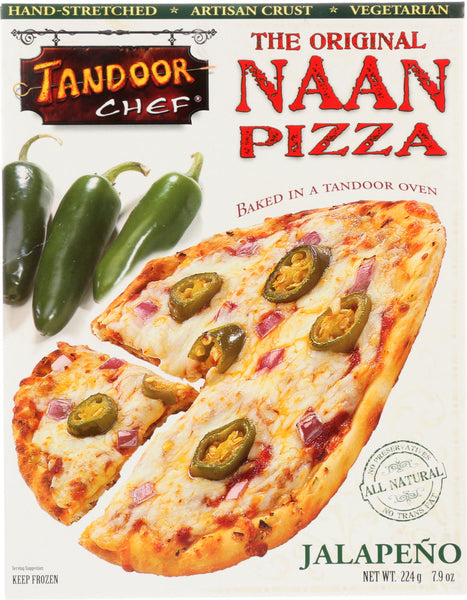 TANDOOR CHEF: Jalapeño Naan Pizza, 7.90 oz