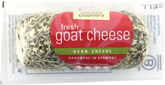 VERMONT: Herb Chevre Fresh Goat Cheese Log, 4 oz