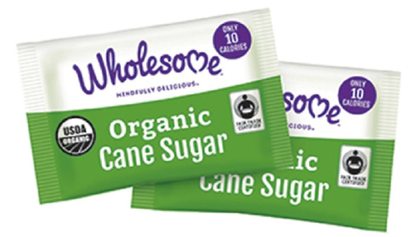 WHOLESOME: Sweetener Sugar Pack Organic, 1000 pc