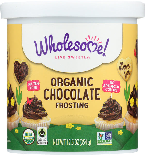 WHOLESOME SWEETENERS: FROSTING CHOCOLATE RTS OR (12.500 OZ)