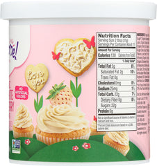 WHOLESOME: Frosting White Strawberry Organic, 12.5 oz