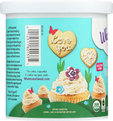 WHOLESOME SWEETENERS: FROSTING VANILLA RTS ORG (12.500 OZ)