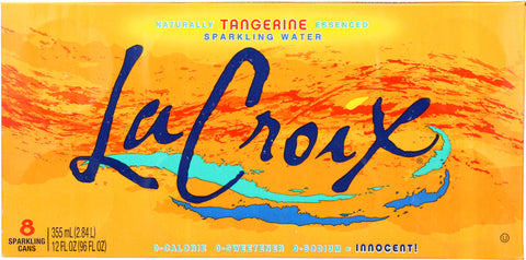 LA CROIX: Tangerine Sparkling Water 96 Oz
