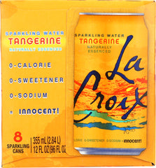 LA CROIX: Tangerine Sparkling Water 96 Oz