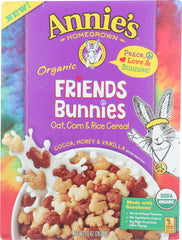 ANNIES HOMEGROWN: Friends Bunnies Cereal, 10 oz