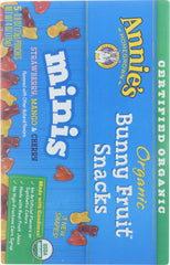 ANNIES HOMEGROWN: Organic Minis Bunny Fruit Snacks, 4 oz