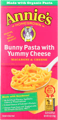 ANNIE'S HOMEGROWN: Bunny Pasta with Yummy Cheese, 6 Oz