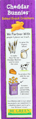 ANNIE'S HOMEGROWN: Cheddar Bunnies Baked Snack Crackers Original, 7.5 Oz