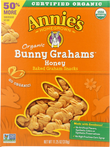 ANNIES HOMEGROWN: Honey Bunny Big Box Organic, 11.25 oz