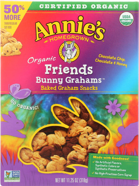 ANNIES HOMEGROWN: Friends Bunny Big Box Organic, 11.25 oz