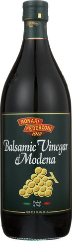 MONARI: Vinegar Balsamic Green, 34 oz