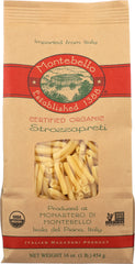 MONTEBELLO: Pasta Strozzapreti Organic, 16 oz
