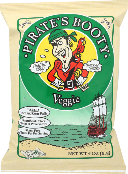 PIRATE BRANDS: Puffs Smart Veggie, 4 oz