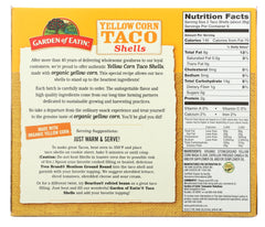 GARDEN OF EATIN: Yellow Corn Taco Shells, 5.5 oz
