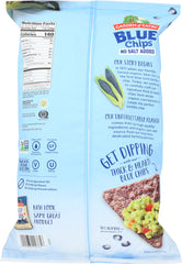 GARDEN OF EATIN: Blue Corn Chips No Salt Added, 16 oz