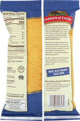 GARDEN OF EATIN: Blue Corn Tortilla Chips Sea Salt, 7.5 oz