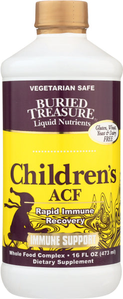 BURIED TREASURE: Acute Cold and Flu Children, 16 oz