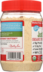JUST GREAT STUFF: The Original Powdered Organic Peanut Butter, 6.35 oz