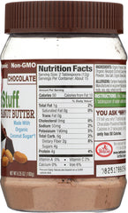 JUST GREAT STUFF: Chocolate Organic Powdered Peanut Butter, 6.43oz