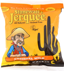 STONEWALLS JERQUEE: Original Mild Jerky Vegan, 1.5 oz