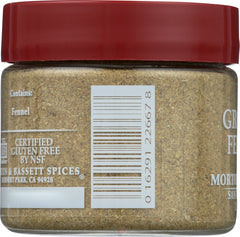 MORTON & BASSETT: Seasoning Fennel Ground, 1 oz