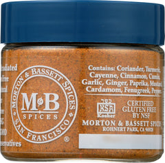 MORTON & BASSETT:  Hot Curry Seasoning, 1.2 oz
