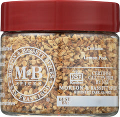 MORTON & BASSETT: Lemon Peel Seasoning, 1 oz