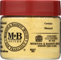 MORTON & BASSETT: Ground Hot Mustard Seasoning, 1 oz