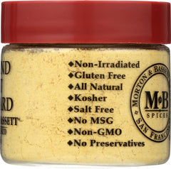MORTON & BASSETT: Ground Hot Mustard Seasoning, 1 oz
