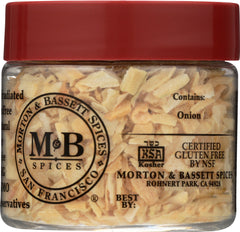 MORTON & BASSETT: Chopped Onion Seasoning, 1 oz