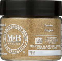 MORTON & BASSETT: Ground Oregano Seasoning, 0.9 oz