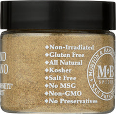MORTON & BASSETT: Ground Oregano Seasoning, 0.9 oz