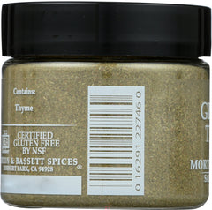 MORTON & BASSETT: Ground Thyme, 0.9 oz