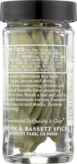 MORTON & BASSETT: Bay Leaves Turkish, 0.1 oz