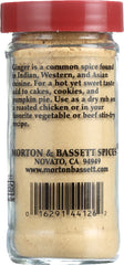 MORTON & BASSETT: Ground Ginger, 2.1 oz